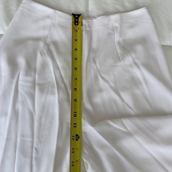 White Vintage Palazzo Pants - Picture 7 of 9
